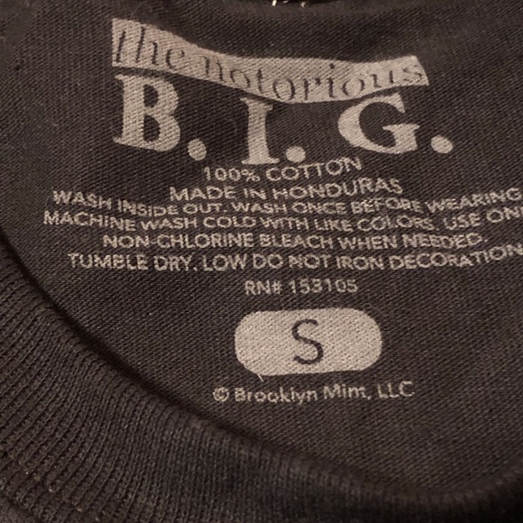 NWT Notorious BIG T-shirt B8 - Picture 3 of 5